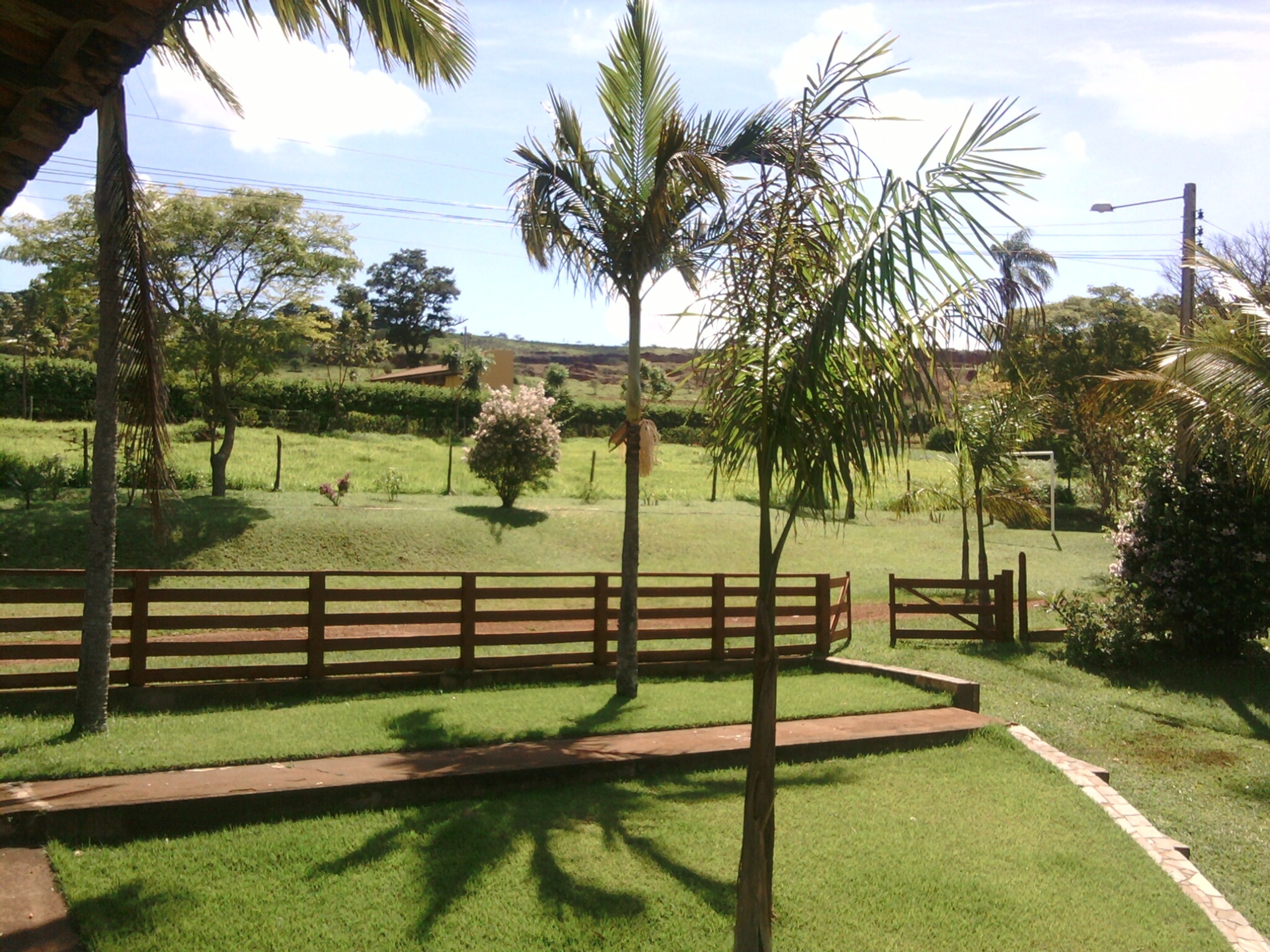 This is the place I grew up in. It's an old picture, so it has changed a lot.